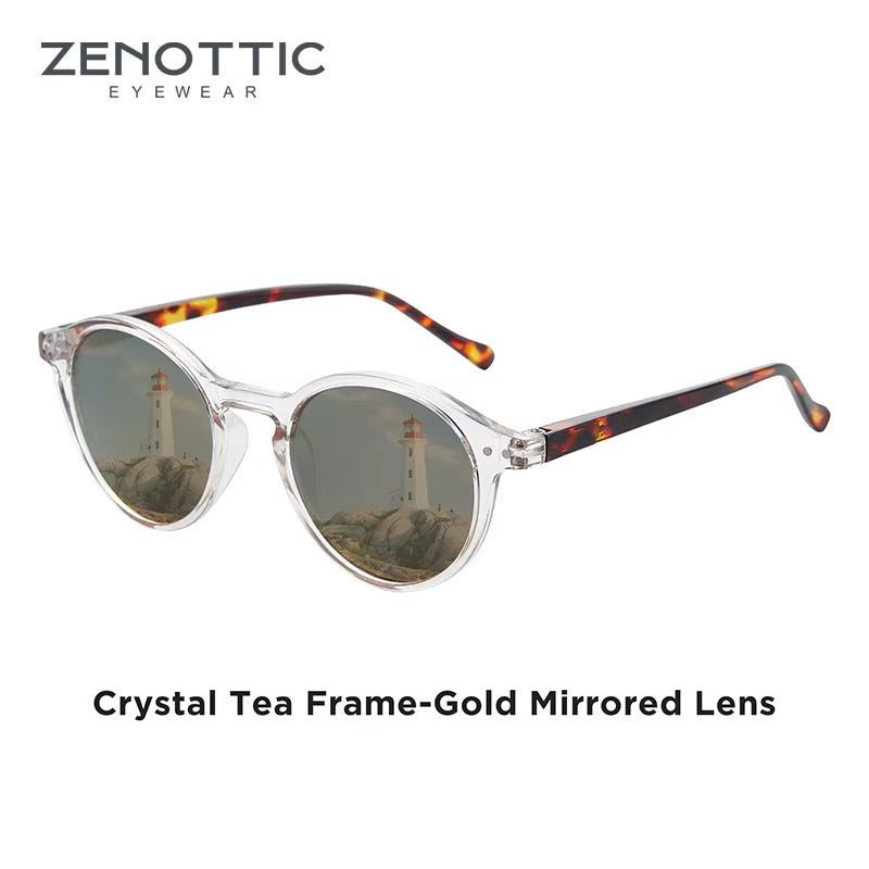 Retro Polarized Sunglasses 2023 2024 Men Women Vintage Small round Frame Sun Glasses Polarized Lens UV400 Goggles Shade