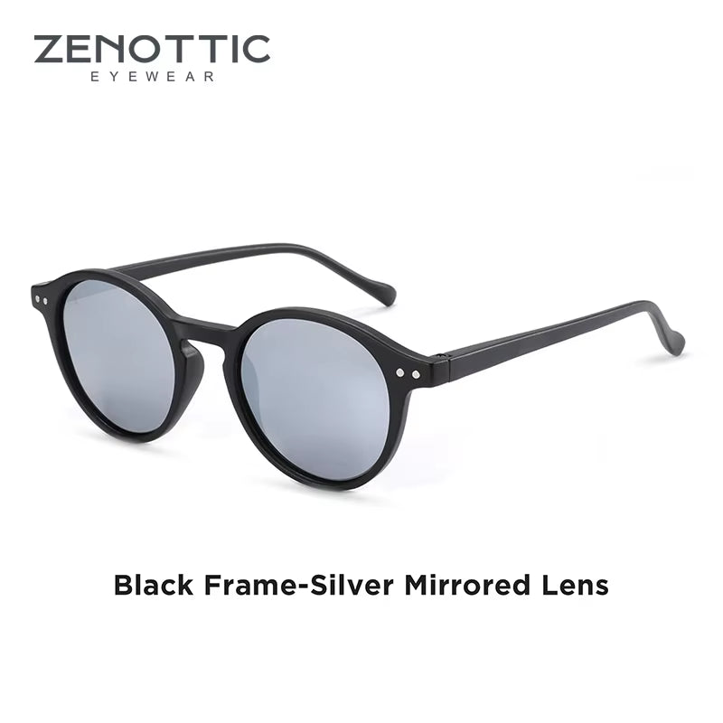 Retro Polarized Sunglasses 2023 2024 Men Women Vintage Small round Frame Sun Glasses Polarized Lens UV400 Goggles Shade