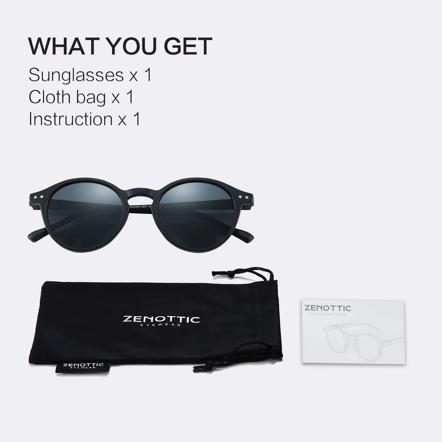 Retro Polarized Sunglasses 2023 2024 Men Women Vintage Small round Frame Sun Glasses Polarized Lens UV400 Goggles Shade