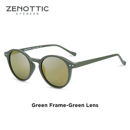 Retro Polarized Sunglasses 2023 2024 Men Women Vintage Small round Frame Sun Glasses Polarized Lens UV400 Goggles Shade
