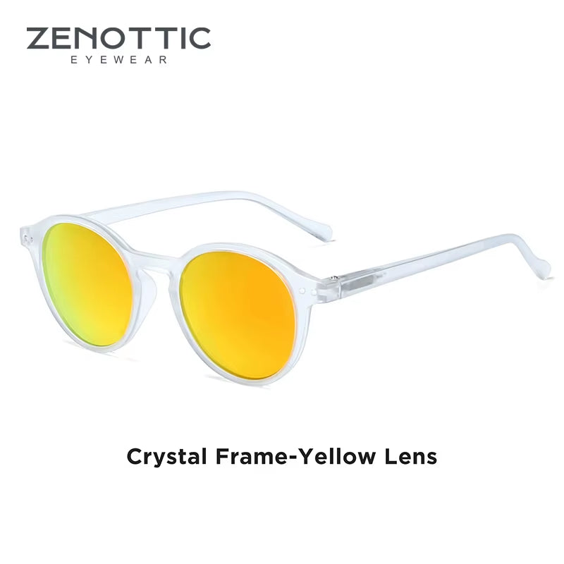 Retro Polarized Sunglasses 2023 2024 Men Women Vintage Small round Frame Sun Glasses Polarized Lens UV400 Goggles Shade