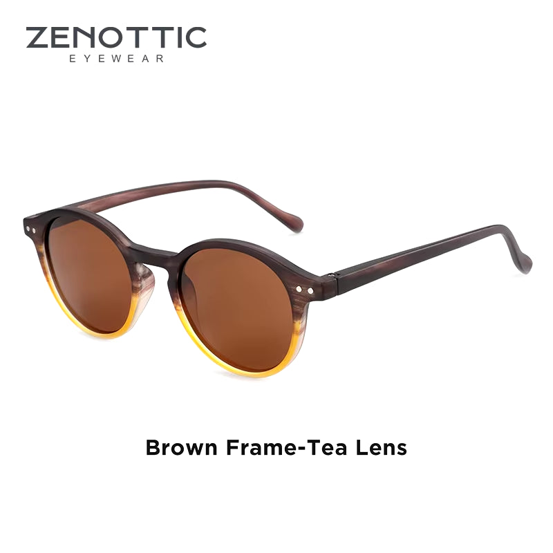Retro Polarized Sunglasses 2023 2024 Men Women Vintage Small round Frame Sun Glasses Polarized Lens UV400 Goggles Shade