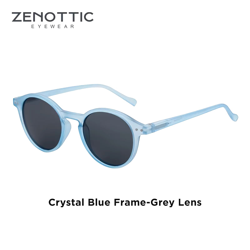 Retro Polarized Sunglasses 2023 2024 Men Women Vintage Small round Frame Sun Glasses Polarized Lens UV400 Goggles Shade