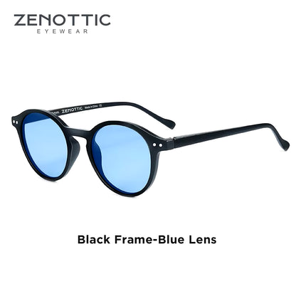 Retro Polarized Sunglasses 2023 2024 Men Women Vintage Small round Frame Sun Glasses Polarized Lens UV400 Goggles Shade