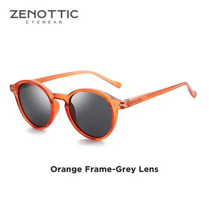 Retro Polarized Sunglasses 2023 2024 Men Women Vintage Small round Frame Sun Glasses Polarized Lens UV400 Goggles Shade