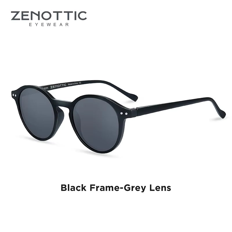 Retro Polarized Sunglasses 2023 2024 Men Women Vintage Small round Frame Sun Glasses Polarized Lens UV400 Goggles Shade