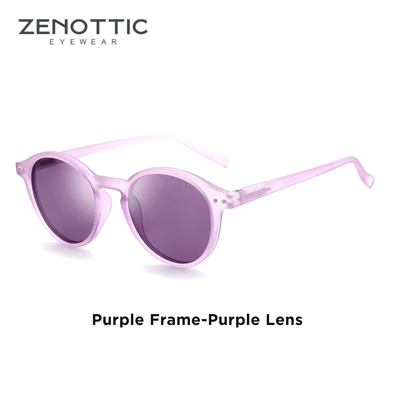 Retro Polarized Sunglasses 2023 2024 Men Women Vintage Small round Frame Sun Glasses Polarized Lens UV400 Goggles Shade